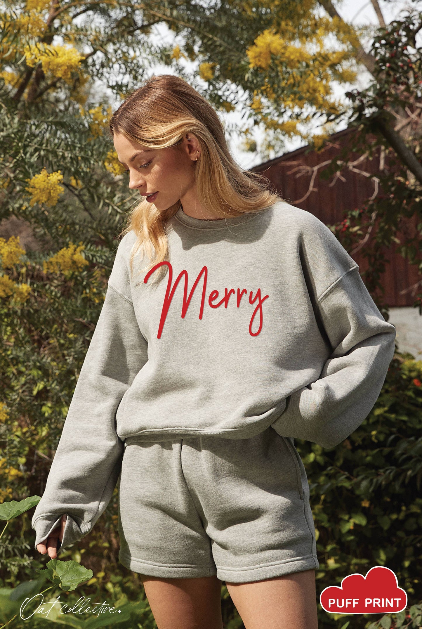 *SALE* MERRY PUFF Mid Graphic Sweatshirt
