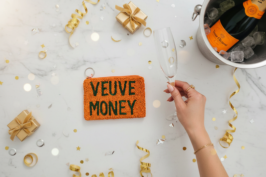 Veuve Money Coin Purse Celebratory Lifestyle Photo