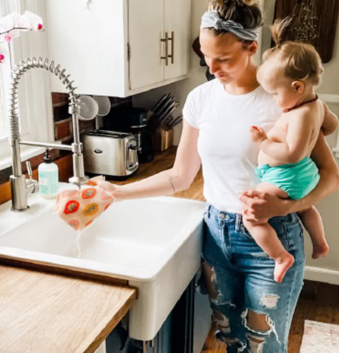 Papaya Reusable Paper Towels