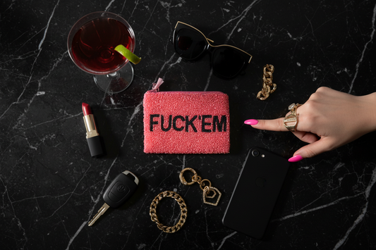Fuck'em Coin Purse Lifestyle Photo